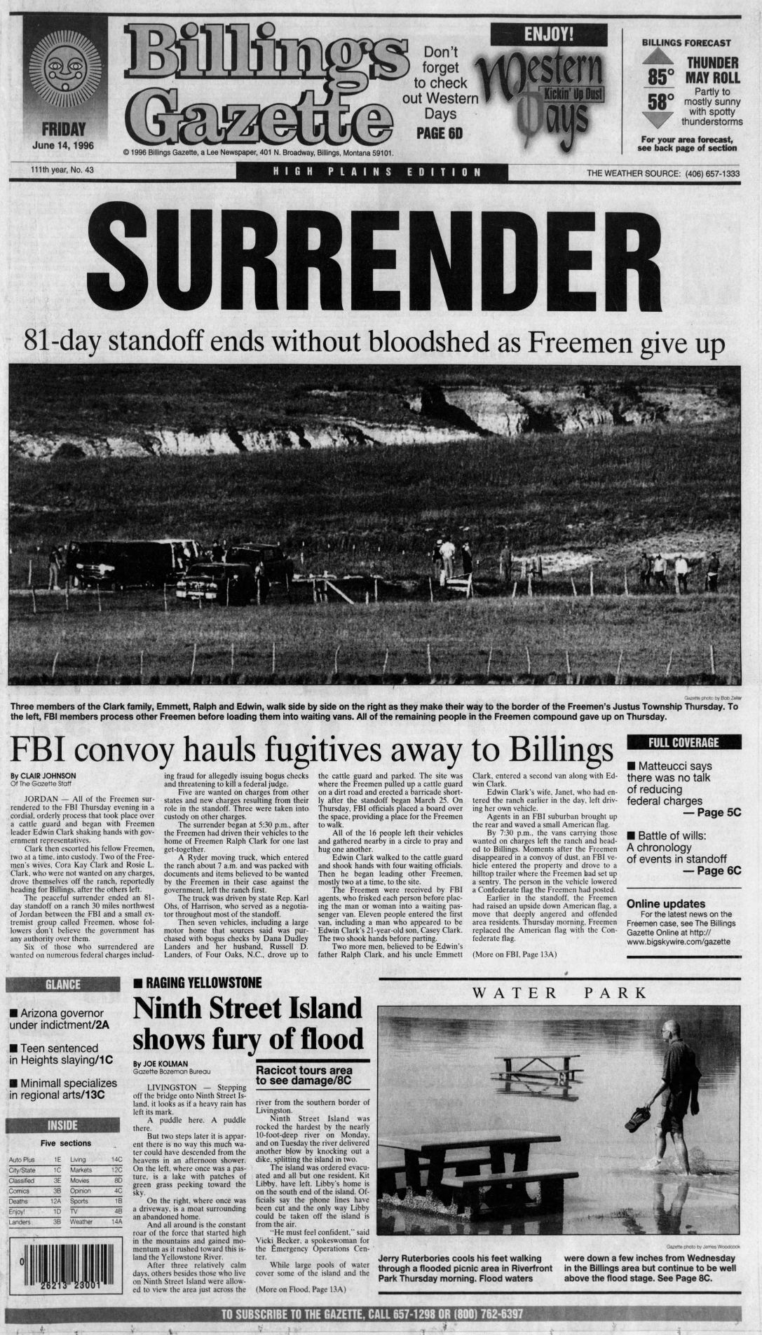 "Surrender" — June 14, 1996